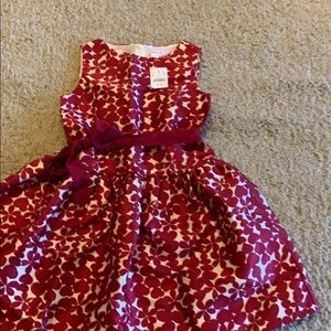 BRAND NEW Crewcuts heart dress.  Size 8